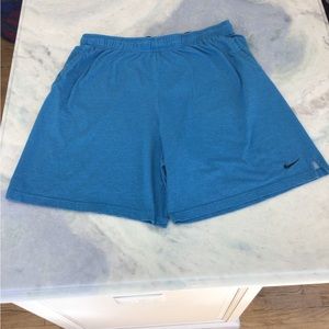 Nike Dri-Fit Training Shorts Size 4XLT. Light Blue.  Big/Tall.